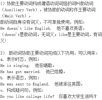 什么是助动词 助动词should的用法和例句 助动词的用法 谓语动词如果是to Be 助动词 情态动词时 在它们的后面加 Not 动词用法 英语 语法用法 档源英语学习网